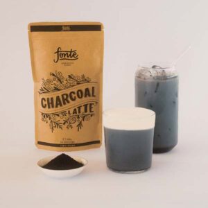 Ein Bild von Fonte Charcoal Latte, in der Kategorie Nahrungsmittel