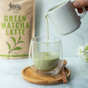 Ein Bild von Fonte Green Matcha Latte, in der Kategorie Nahrungsmittel Matcha Tee