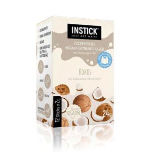 Ein Bild von Instick Milk - Kokos - 12 x 2g, in der Kategorie Nahrungsmittel