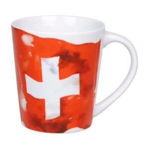 Ein Bild von Becher - Flagge Schweiz, in der Kategorie Teetassen und Gläser