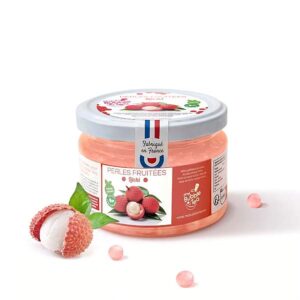Ein Bild von Litchi-Fruchtperlen für Bubble Tea - 240g, in der Kategorie Nahrungsmittel