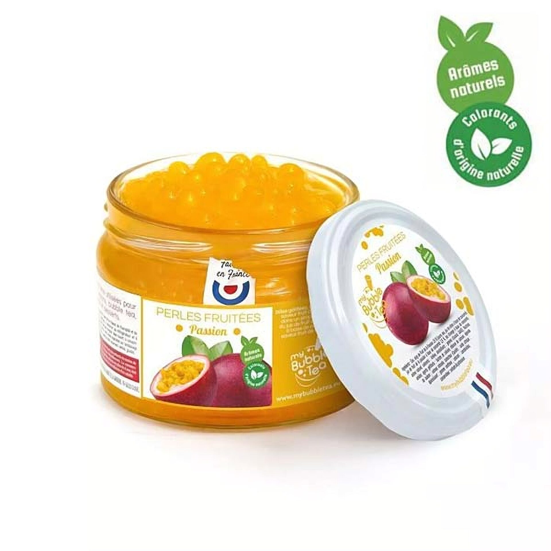 Ein Bild von Passionsfruchtperlen für Bubble Tea - 240g, in der Kategorie Nahrungsmittel