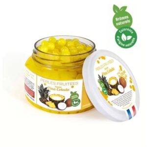 Ein Bild von Pina Colada Fruchtperlen für Bubble Tea - 240g, in der Kategorie Nahrungsmittel
