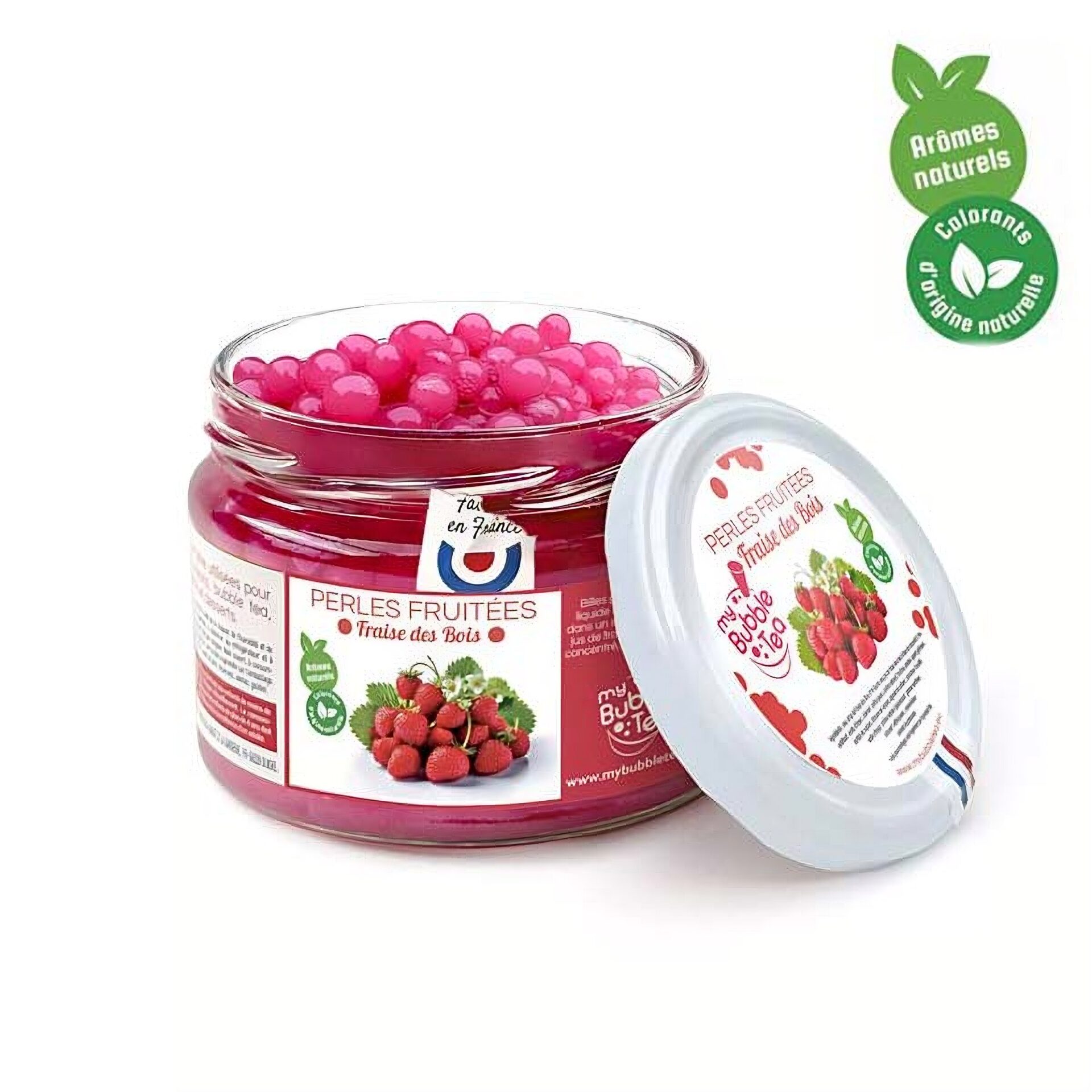 Ein Bild von Waldbeerfruchtperlen für Bubble Tea - 240g, in der Kategorie Nahrungsmittel