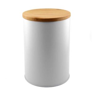 Ein Bild von Bambusdeckeldose - weiss, in der Kategorie Teedosen