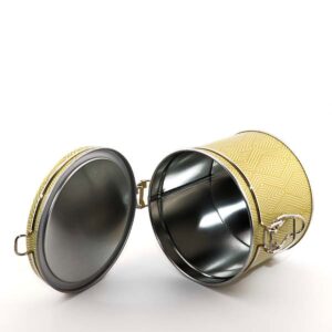 Ein Bild von Bügelverschlussdose  - Crazy yellow, in der Kategorie Teedosen