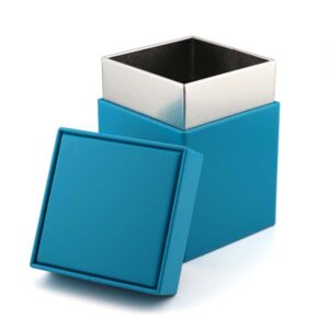 Ein Bild von Dose eckig mint -, in der Kategorie Teedosen