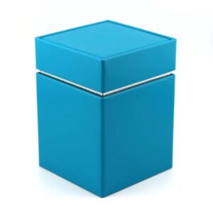 Ein Bild von Dose eckig mint -, in der Kategorie Teedosen