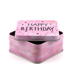 Ein Bild von Geschenkdose HAPPY BIRTHDAY, in der Kategorie Teedosen