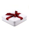 Ein Bild von Geschenkdose mit echter Schleife - gross, in der Kategorie Teedosen