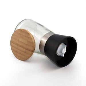 Ein Bild von Gewürzmühle mit Bambusdeckel, in der Kategorie Küchenzubehör