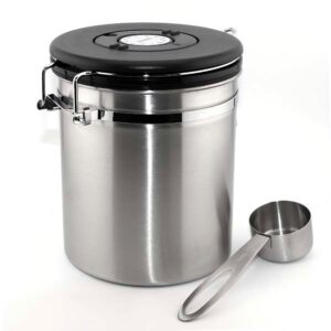 Ein Bild von Kaffeedose Edelstahl -, in der Kategorie Teedosen