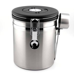 Ein Bild von Kaffeedose Edelstahl -, in der Kategorie Teedosen