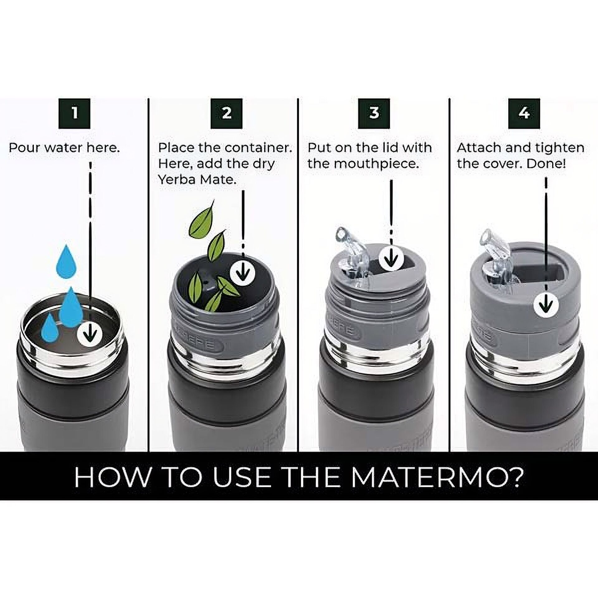 Ein Bild von Matelisto (matermo) XL 750ml, in der Kategorie Teezubehör