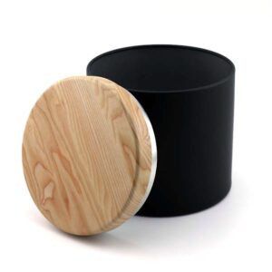 Ein Bild von Runddose elegant black, in der Kategorie Teedosen