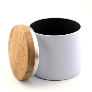 Ein Bild von Runddose elegant white, in der Kategorie Teedosen