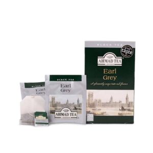 Ein Bild von Ahmad Tea - Earl Grey Tea - 20 Teebeutel à 2g, in der Kategorie Schwarz Tee aromat. Tee im Teebeutel kaufen