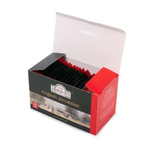 Ein Bild von Schwarztee Ahmad Tea - English Breakfast - 20 Teebeutel à 2g, in der Kategorie Schwarz Tee pur Tee im Teebeutel kaufen Schwarztee