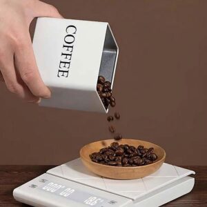 Ein Bild von Aufbewahrungsbüchsen für Tee  Kaffee  Zucker | Weiss, in der Kategorie Teedosen