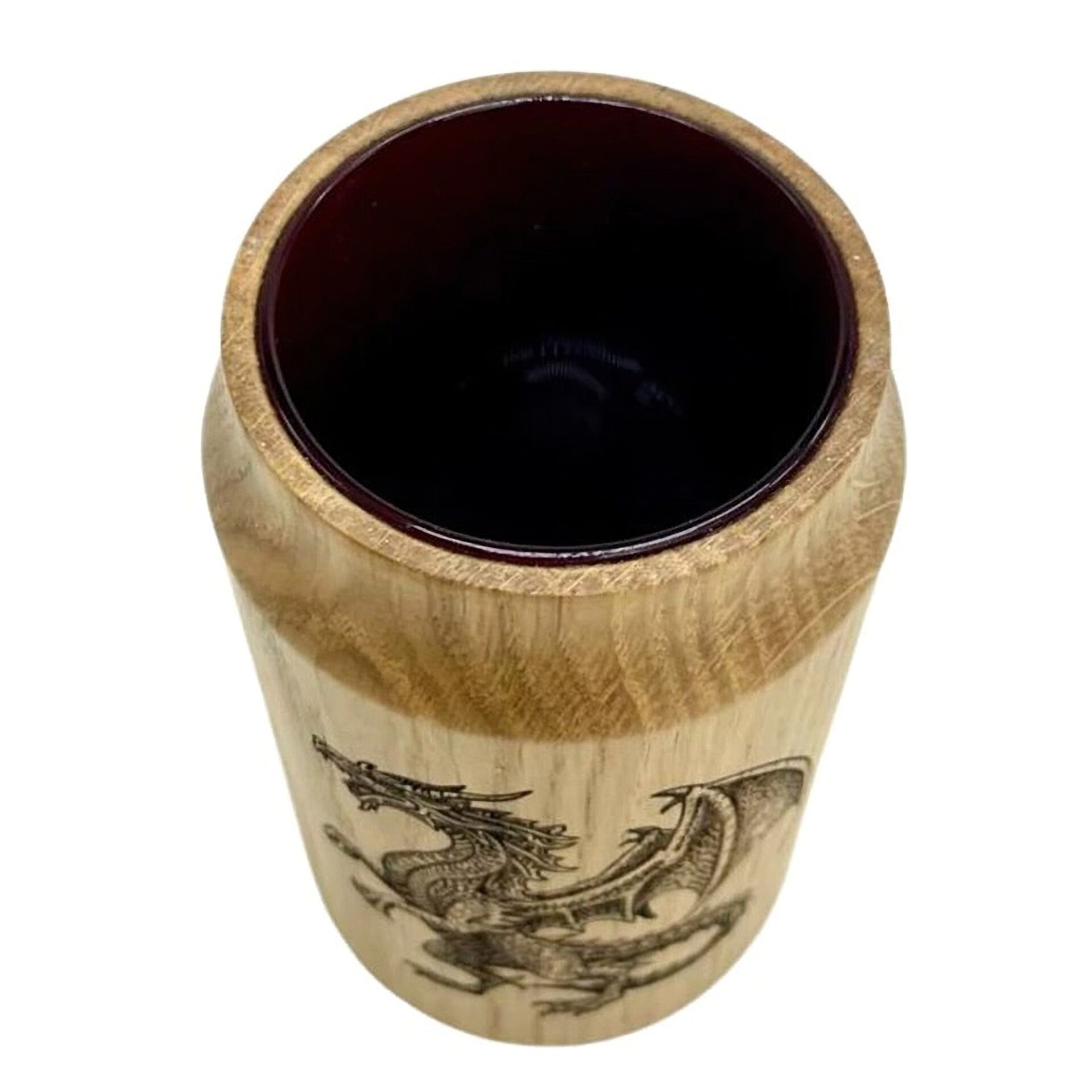 Ein Bild von Calabasa Wooden/Glass Dragon, in der Kategorie Teezubehör