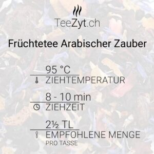Ein Bild von Früchtetee Arabischer Zauber, in der Kategorie Früchtetee