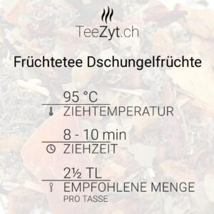 Ein Bild von Früchtetee Dschungelfrüchte, in der Kategorie Früchtetee