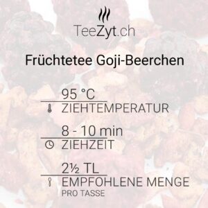 Ein Bild von Früchtetee Goji-Beerchen, in der Kategorie Früchtetee