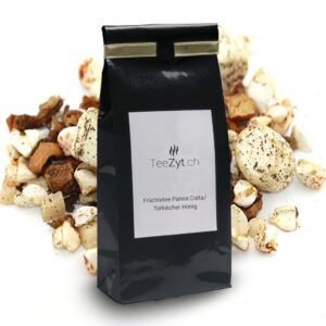 Ein Bild von Früchtetee Panna Cotta/ Türkischer Honig, in der Kategorie Früchtetee