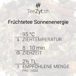 Ein Bild von Früchtetee Sonnenenergie, in der Kategorie Früchtetee