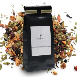 Ein Bild von Früchtetee Wassermelone-Minze, in der Kategorie Früchtetee