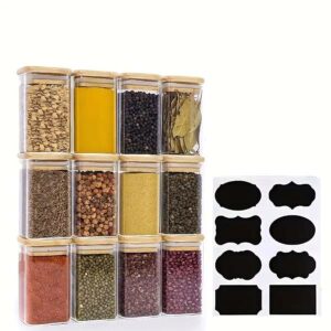 Ein Bild von Glasbehälter mit Holzdeckeln | Set a 12 Stück, in der Kategorie Teedosen