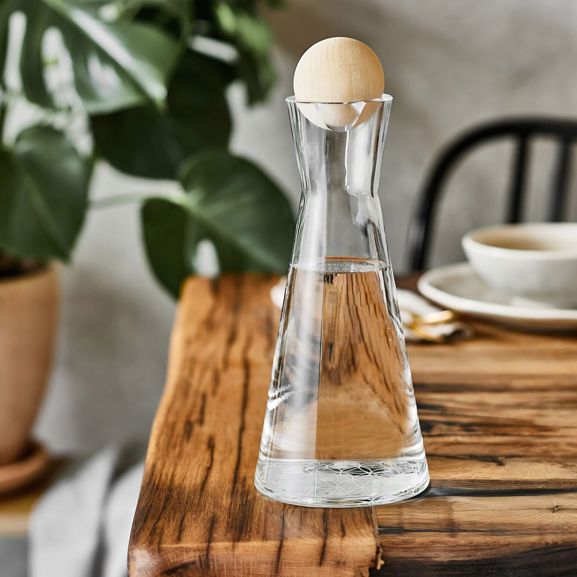 Ein Bild von Glaskaraffe Phoenix 1 l, in der Kategorie Teekannen und Teesets