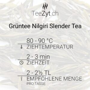 Ein Bild von Grüntee Nilgiri Slender Tea, in der Kategorie Grün Tee pur
