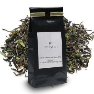 Ein Bild von Indien Schwarztee Darjeeling Flugtee - SFTGFOP1 FF Puttabong - Bio, in der Kategorie Schwarz Tee pur