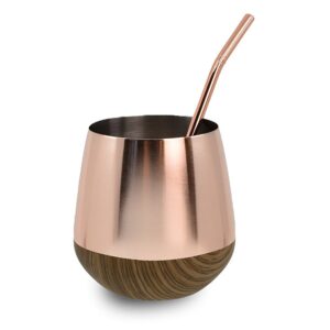 Ein Bild von Mate Set Eliene - Kupfer, in der Kategorie Teezubehör