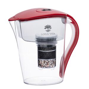 Ein Bild von NATURA PLUS® Filterkanne FAMILY - Rot, in der Kategorie Teekannen und Teesets