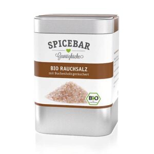 Ein Bild von Rauchsalz Buchenholz - Bio - Dose a 180g, in der Kategorie Kräuter und Gewürze