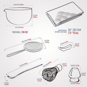 Ein Bild von TEANAGOO Matcha-Tee-Set - Blau, in der Kategorie Teezubehör