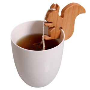 Ein Bild von Teebeutelhalter - Eichhörnchen, in der Kategorie Teezubehör