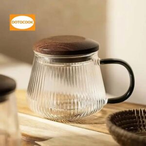 Ein Bild von Teeglas mit Infusor und Deckel | Set a 2 Stück, in der Kategorie Teetassen und Gläser