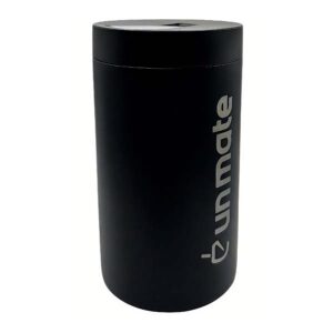 Ein Bild von Un Mate Yerbera - Dose für Yerba Mate mit Spender - Schwarz, in der Kategorie Teedosen