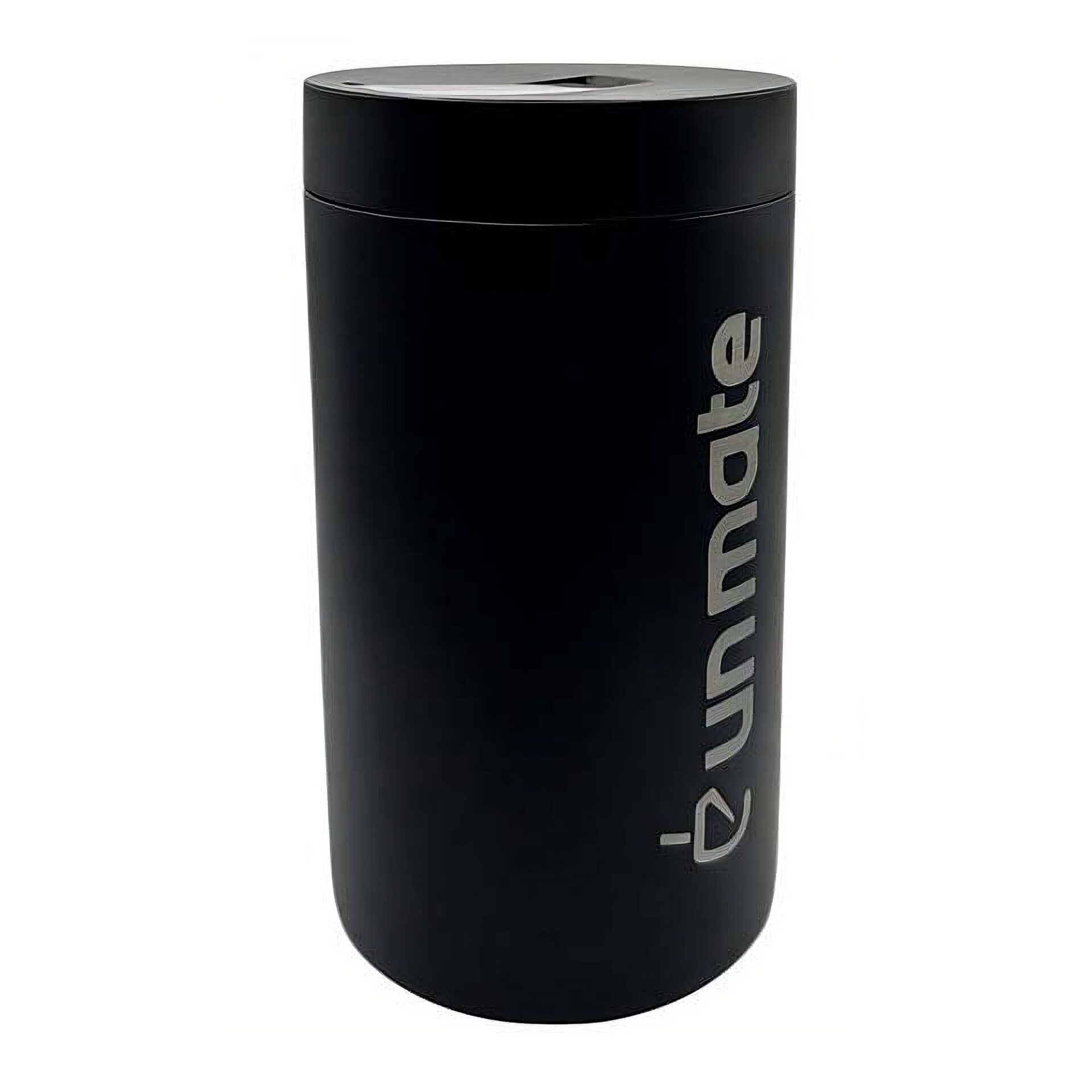 Ein Bild von Un Mate Yerbera - Dose für Yerba Mate mit Spender - Schwarz, in der Kategorie Teedosen