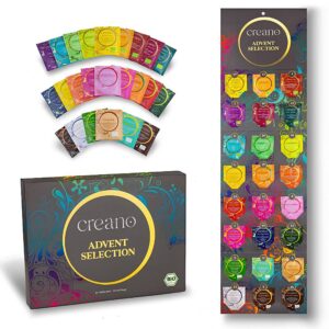 Ein Bild von Creano Adventskalender - Bio - Grau, in der Kategorie Tee diverse