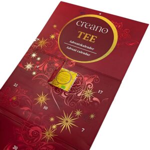 Ein Bild von Creano Adventskalender - Bio - Rot, in der Kategorie Tee diverse