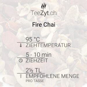 Ein Bild von Fire Chai, in der Kategorie Kräutertee und Gewürztee