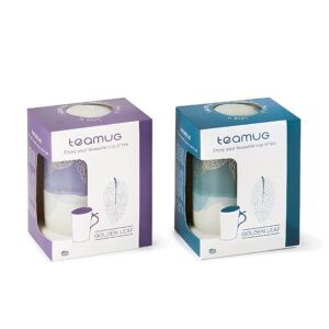 Ein Bild von Kräutertasse "Golden Leaf" 0.4l - Set a 2 Stück, in der Kategorie Teetassen und Gläser