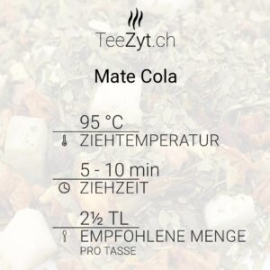 Ein Bild von Mate Cola, in der Kategorie Mate Tee und Lapacho