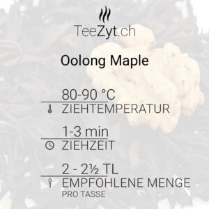 Ein Bild von Oolong Maple, in der Kategorie Grün Tee aromat.