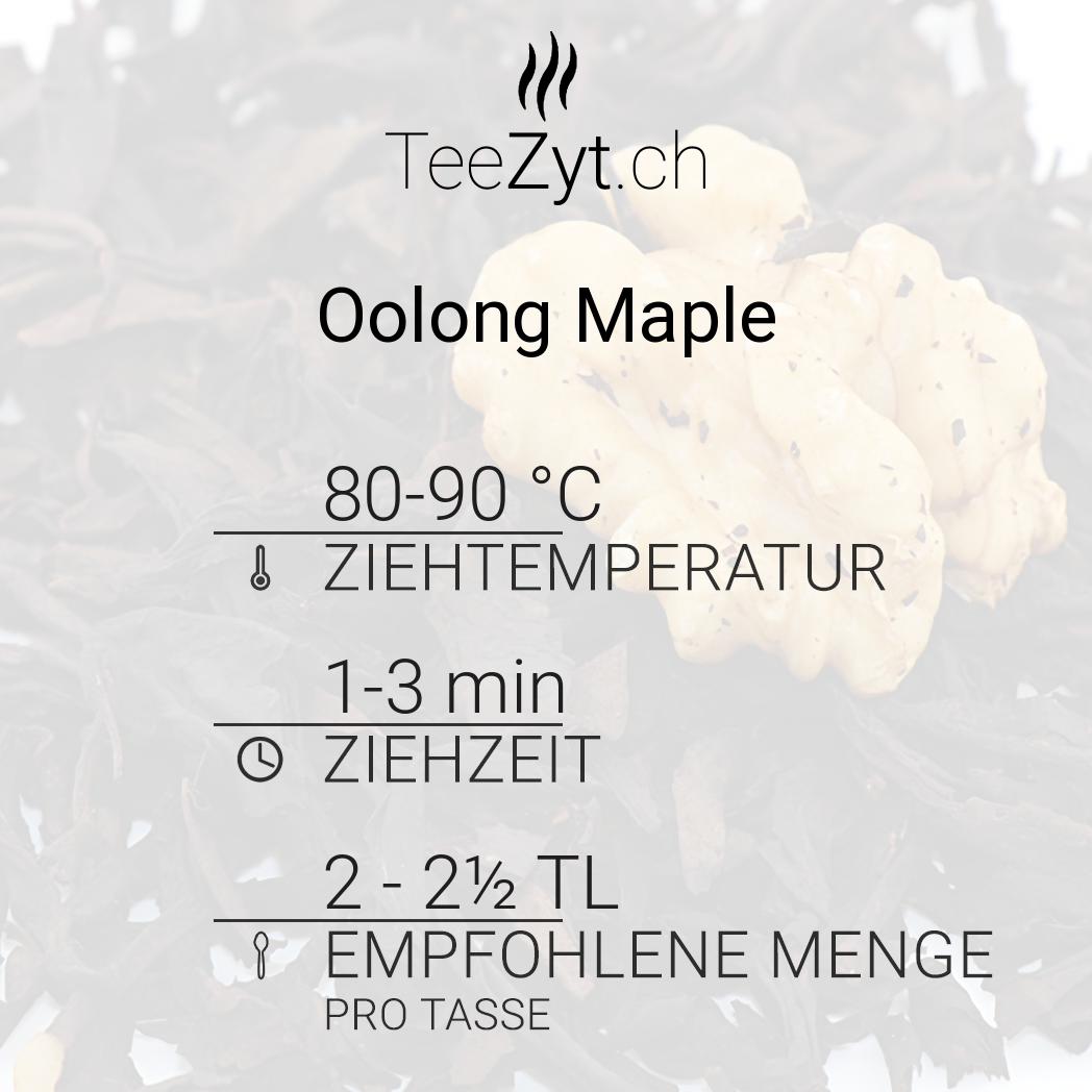 Ein Bild von Oolong Maple, in der Kategorie Grün Tee aromat.