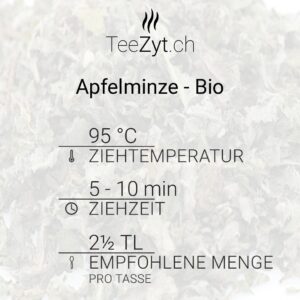 Ein Bild von Apfelminze - Bio, in der Kategorie Kräutertee und Gewürztee